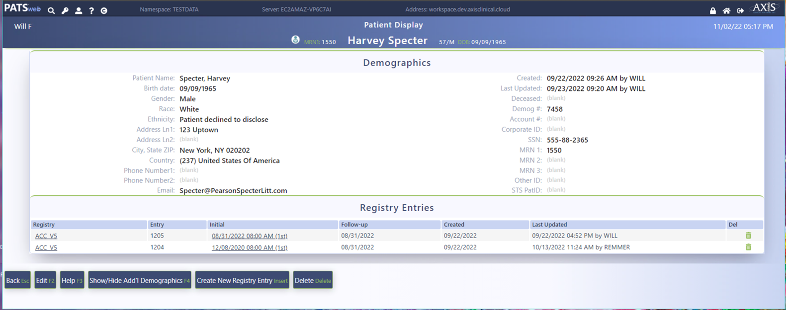 HS PatientProfile